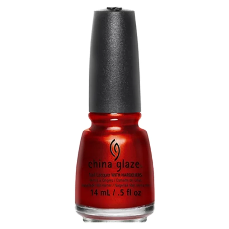 Image of China Glaze Nail Polish .5 oz - Red Pearl