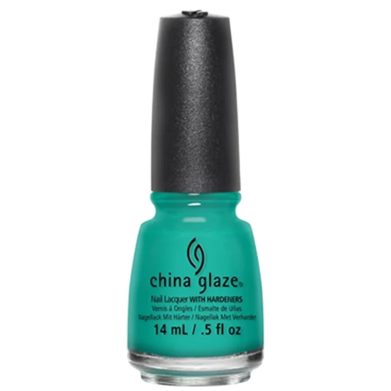 China Glaze Nail Polish .5 oz - Turned Up Turquoise