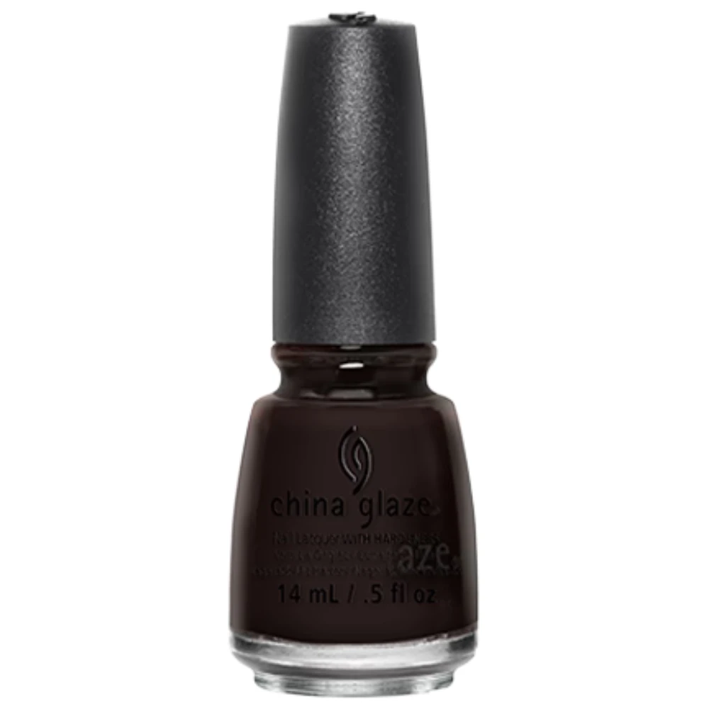 China Glaze Nail Polish .5 oz - Evening Seduction - Dark Red Nail Polish