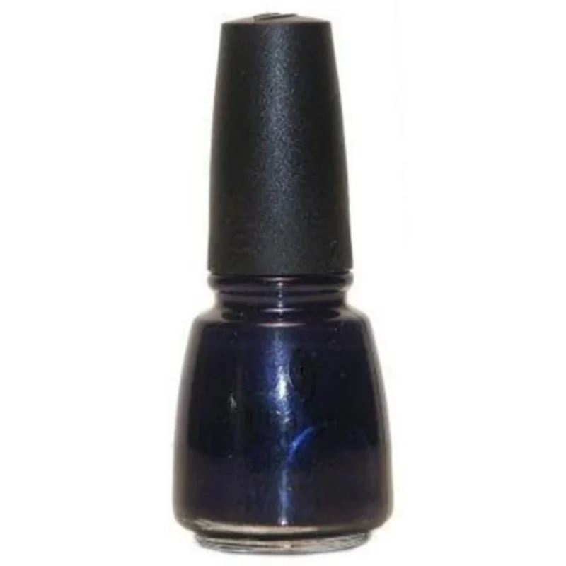 China Glaze Nail Polish .5 oz - Up All Night - It__ the deepest darkest blue nail varnish, Super Shiny Super Stunning!