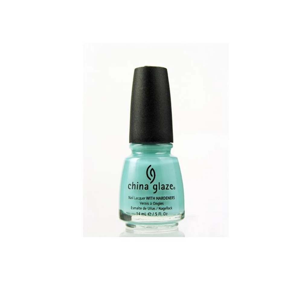 China Glaze Nail Polish .5 oz - For Audrey - A beautiful light, creamy blue. Like Breakfast at Tiffany's.