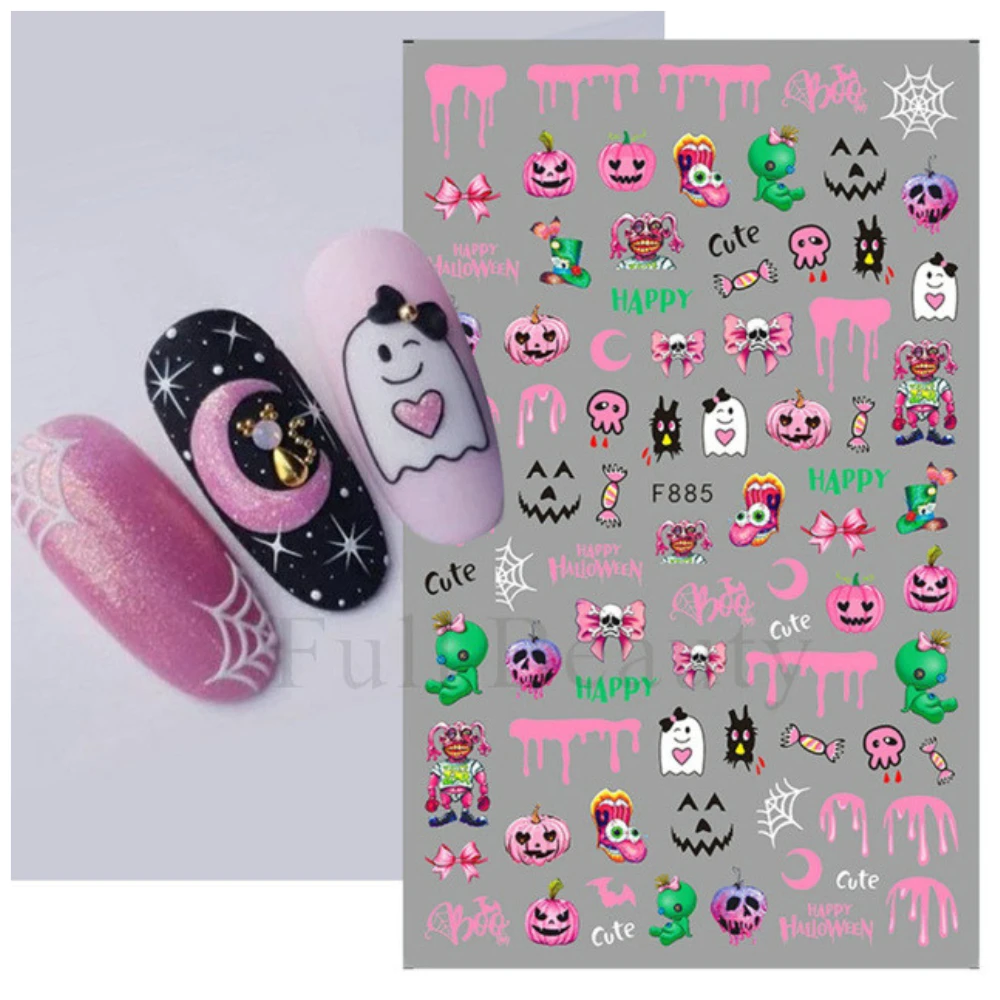 Halloween Nail Stickers / Decals