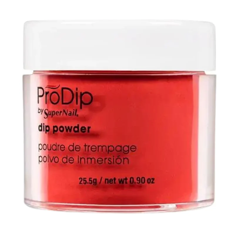 ProDip Acrylic Dip Powder .90 oz - Fiery Red