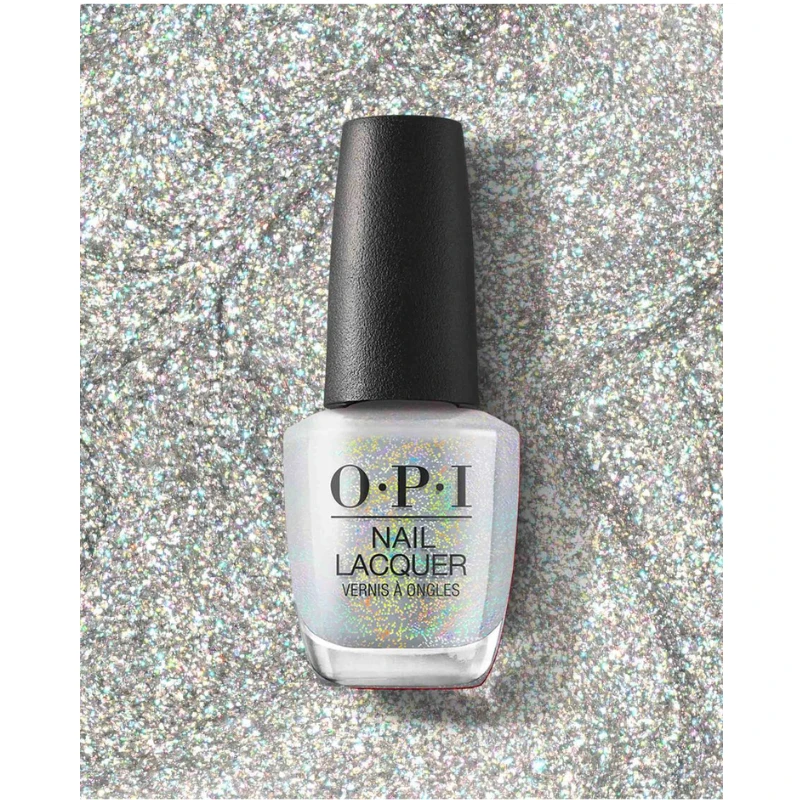 OPI Nail Polish - I Cancer-tainly Shine - Silver Glitter