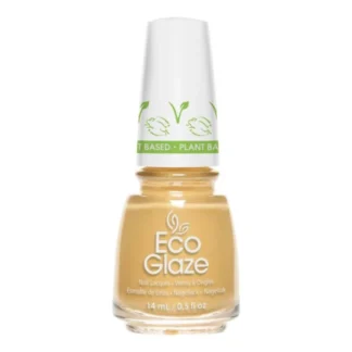 China Glaze - Eco Glaze - Bella Terra -Yellow Creme. Plant Based Nail Polish