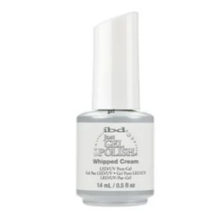 ibd Just Gel Nail Polish - Whipped Creme - Natural White Gel Nail Polish