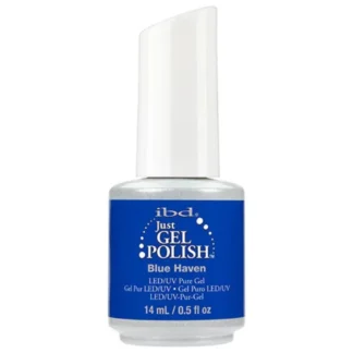 IBD Just Gel Nail Polish - Blue Haven | Royal Blue Fingernails