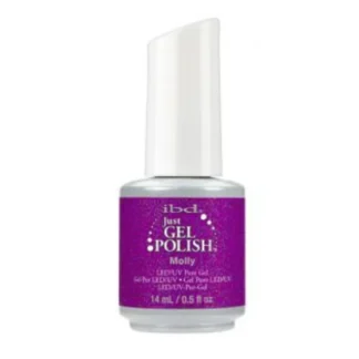 IBD Just Gel Nail Polish - Molly | Neon Purple Gel Nail Polish