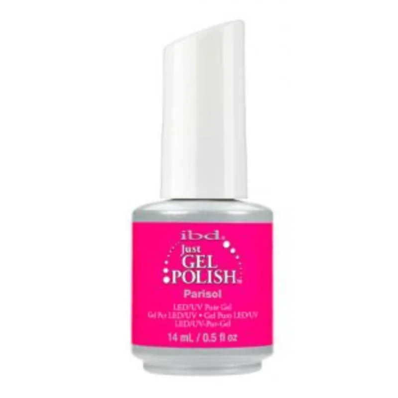 IBD Just Gel Nail Polish Pairsol | Neon Pink Creme | Bold & Bright