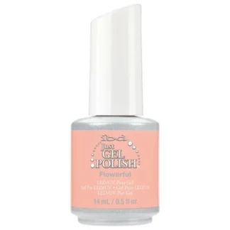 IBD Just Gel Nail Polish - Flowerful | Creamy Pink Gel Polish