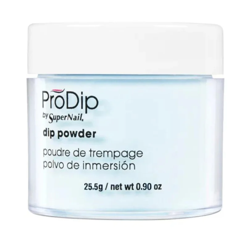 SuperNail ProDip Nail Dip Powder - Minty Blue - .90 oz - Blue Acrylic Powder