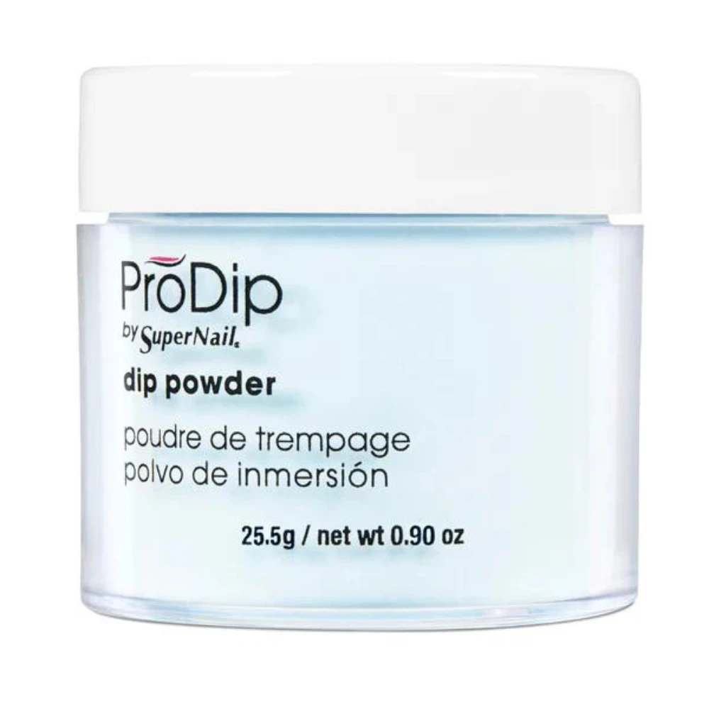 SuperNail ProDip Nail Dip Powder - Minty Blue - .90 oz - Blue Acrylic Powder