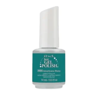 IBD Just Gel Nail Polish - Americana Mama | Teal Creme Gel Polish