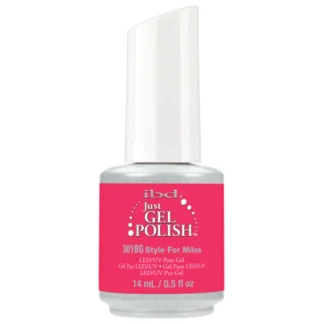 IBD Just Gel Nail Polish - Style For Miles | Neon Pink Gel Polish