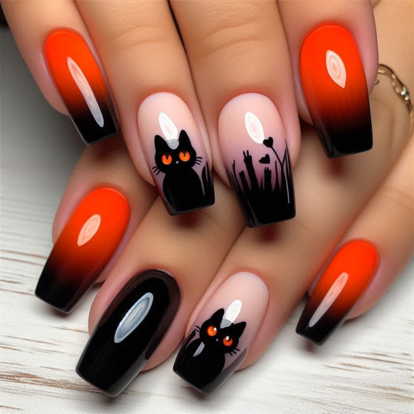 Halloween Nail Designs