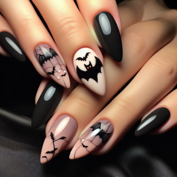 Bat Nail Design