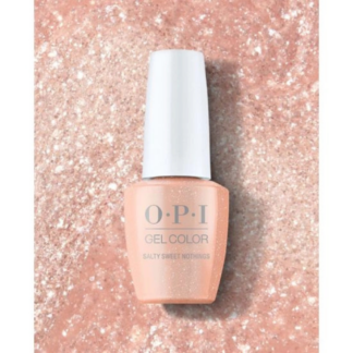 Image of OPI Gel Nail Polish - Salty Sweet Nothings - Rose gold glitter