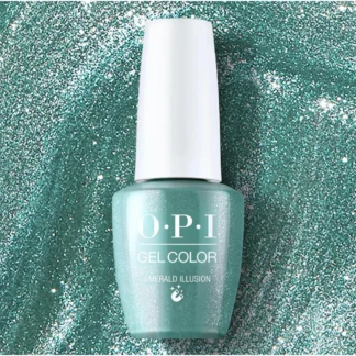 Image of OPI Velvet Vision - Emerald Illusion - Magnetic Gel Nail Polish