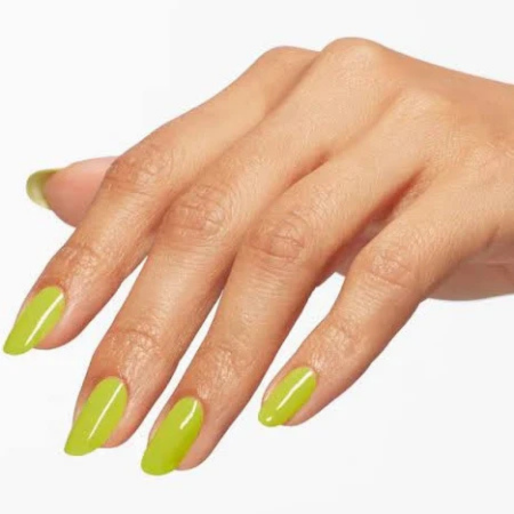 Image OPI Infinite Shine 2 - Get In Lime - Long Lasting Nail Color - Swatch