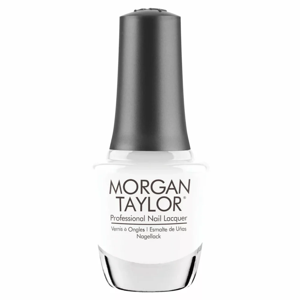 Morgan Taylor Nail Lacquer - Arctic Freeze - White Nail Lacquer