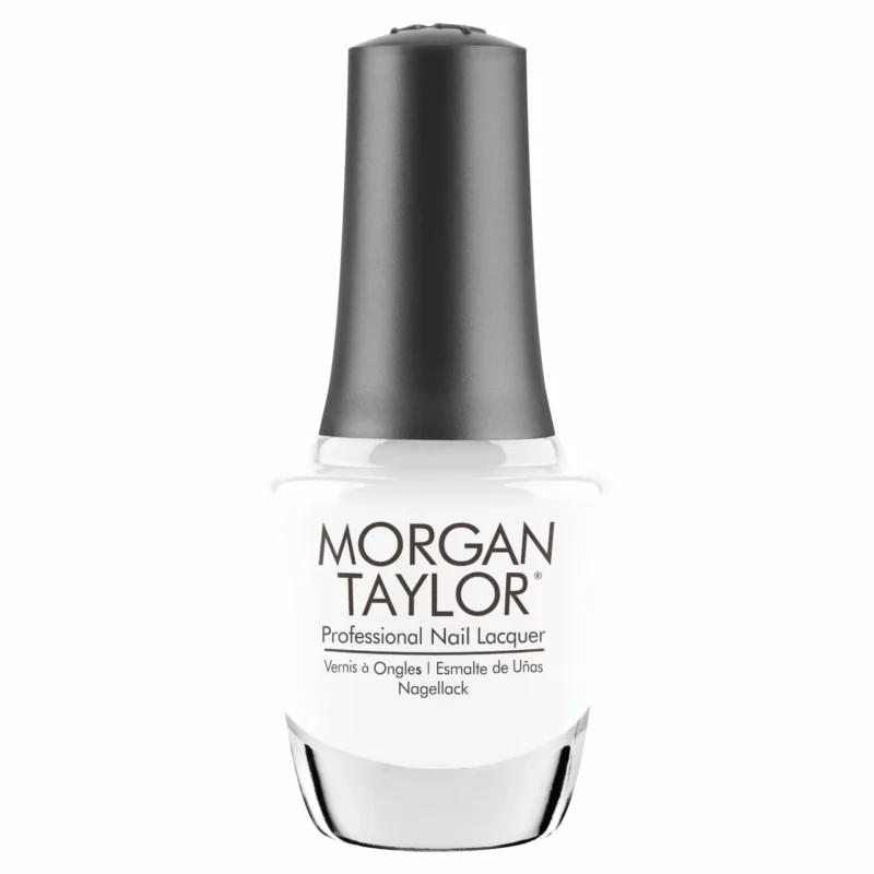 Morgan Taylor Nail Lacquer - Arctic Freeze - White Nail Lacquer