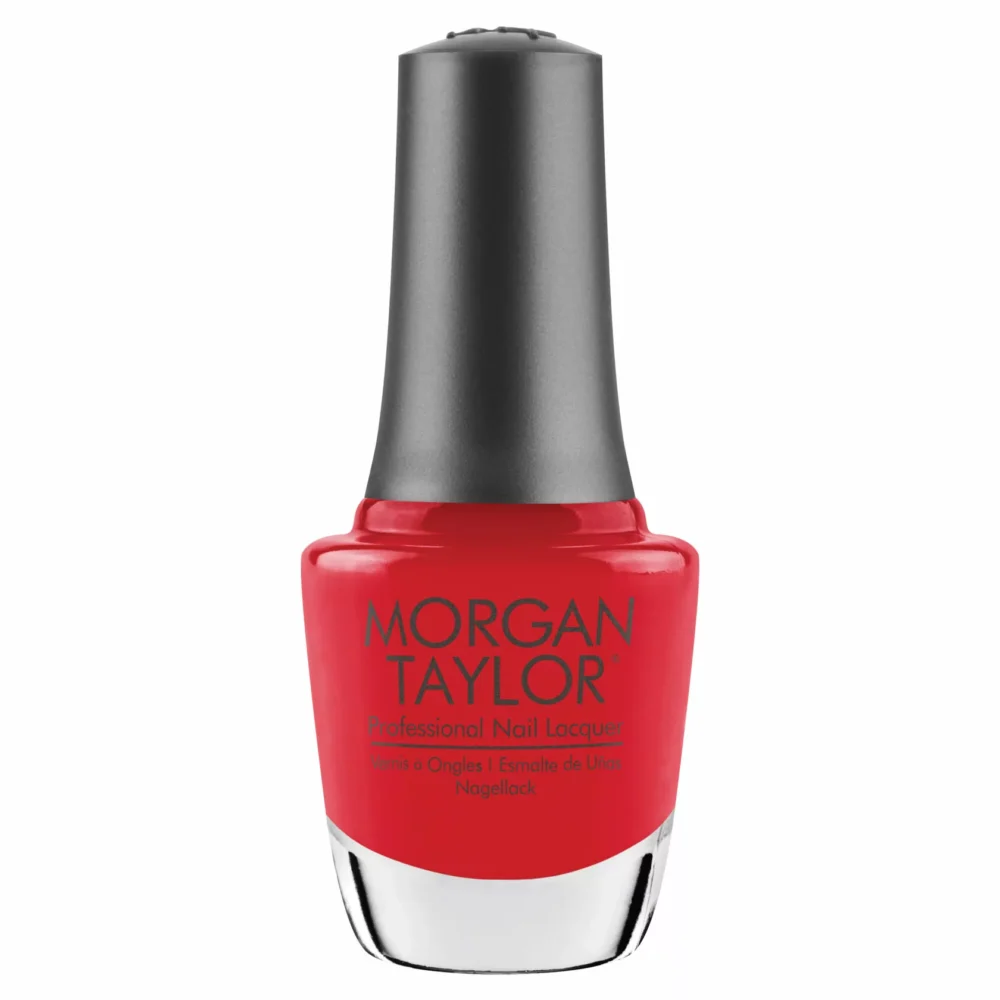 Morgan Taylor - Fire Cracker - Neon Red Nail Polish