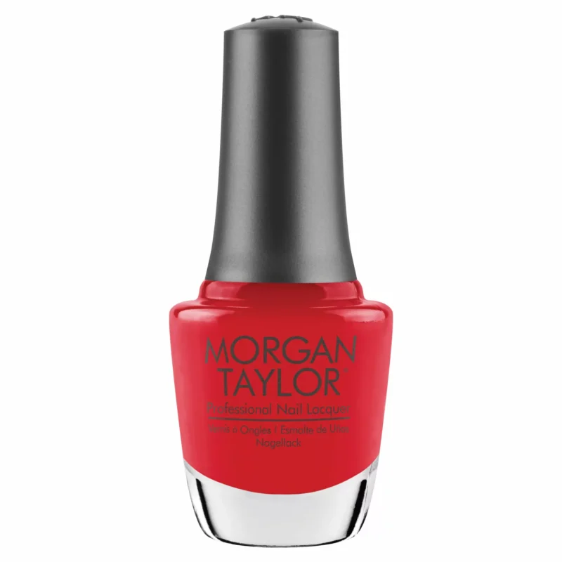 Morgan Taylor - Fire Cracker - Neon Red Nail Polish