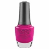 Morgan Taylor - High Voltage - Neon Pink Glitter Nail Polish