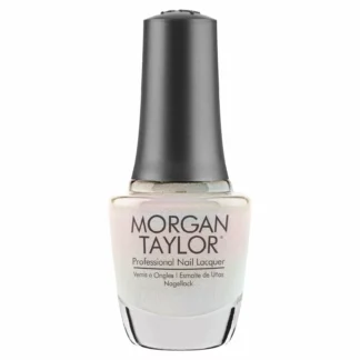 Morgan Taylor - Izzy Wizzy, Let's Get Busy - White Iridescent Nail Polish