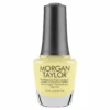 Morgan Taylor - Let Down Your Hair - Yellow Iridescent Creme