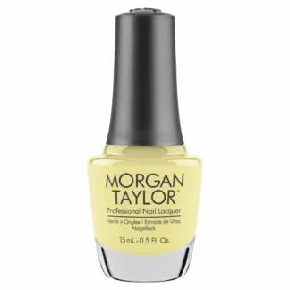 Morgan Taylor - Let Down Your Hair - Yellow Iridescent Creme