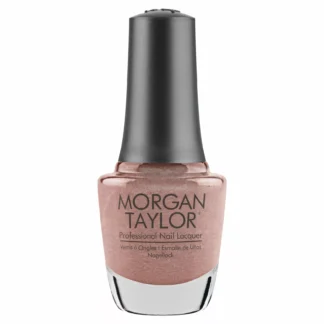 Morgan Taylor - No Way Rosé - Rose Gold Shimmer Nail Polish