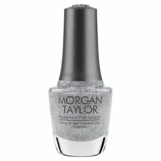 Morgan Taylor - Water Field - Silver Glitter, Holographic Nail Polish