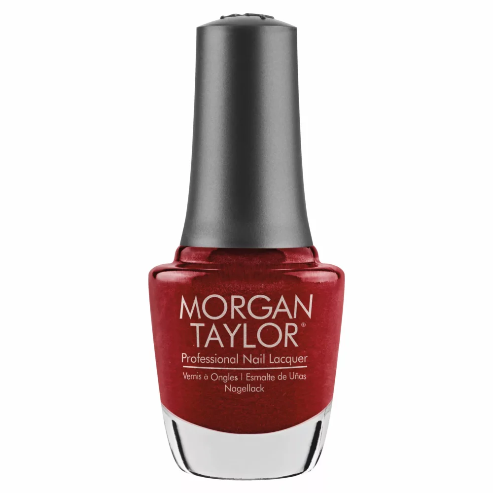 Morgan Taylor - Wonder Woman - Red Shimmer Nail Polish