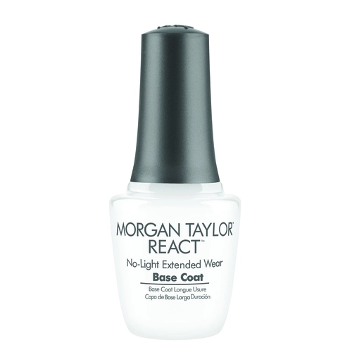 Morgan Taylor React Base Coat - Long-Lasting Nail Protection