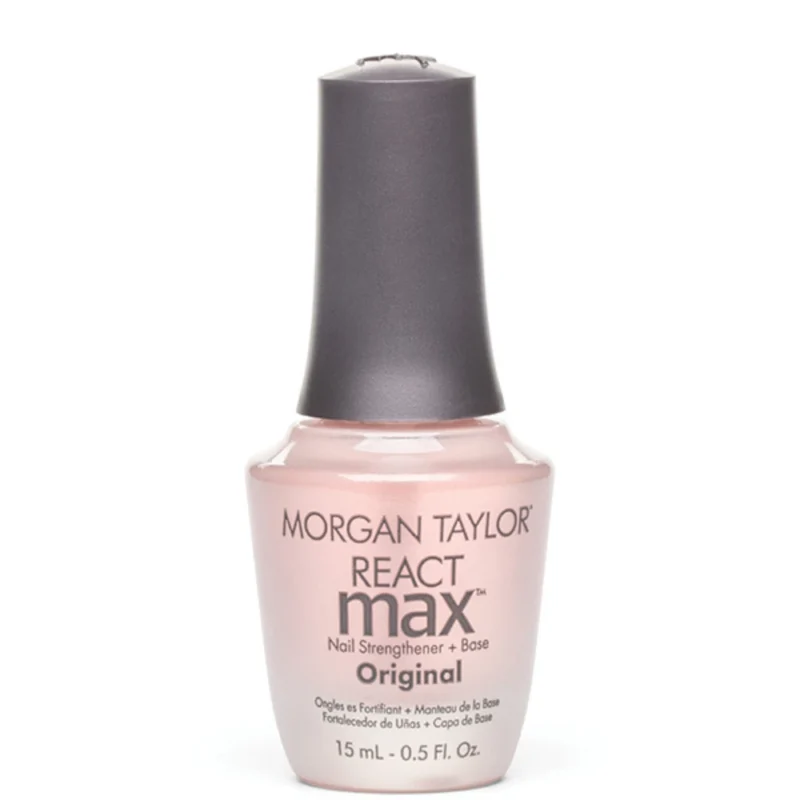 Morgan Taylor Reactmax Original Nail Strengthener + Extended Wear Base Coat - sNails Nails