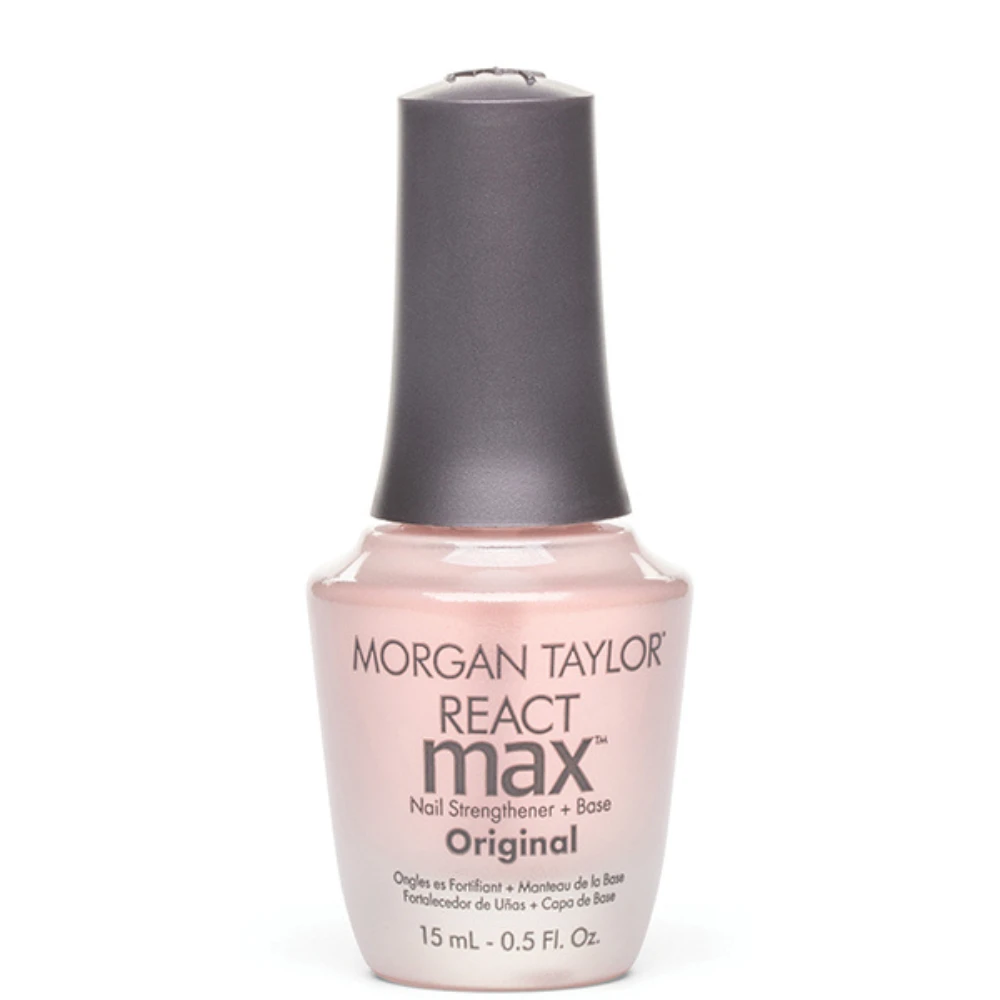 Morgan Taylor Reactmax Original Nail Strengthener + Extended Wear Base Coat - sNails Nails