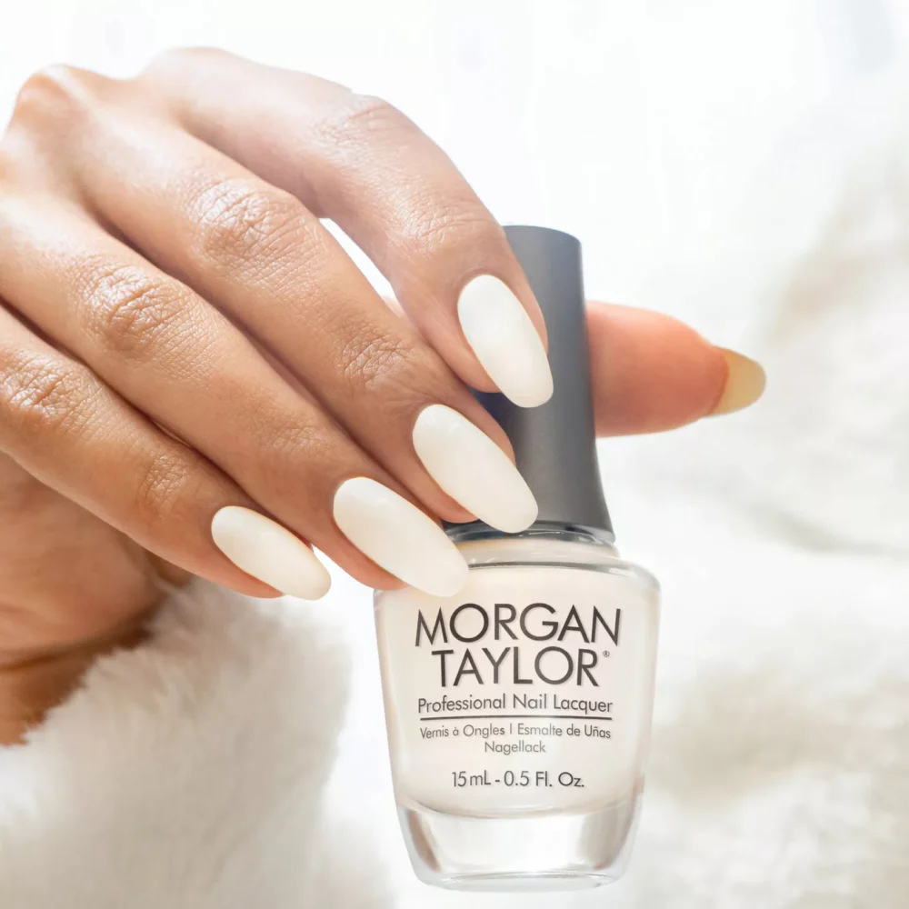 Morgan Taylor - Sheek White - Creamy Bright White Nail Polish