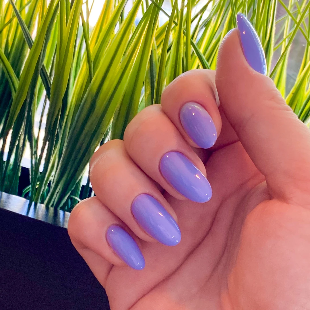 Image Purple Spring Nails